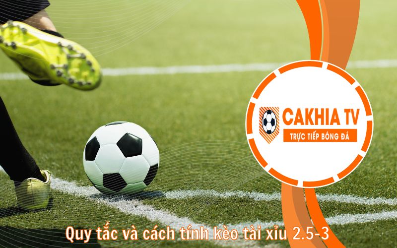 Quy tắc và cách tính kèo tài xỉu 2.5-3